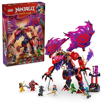 LEGO® NINJAGO® Thunderfang Dragon of Chaos Ninja Toy Set 71832