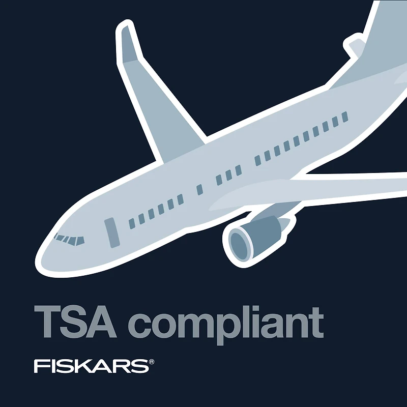 Fiskars® 4" Ultra Lilac Folding Scissors