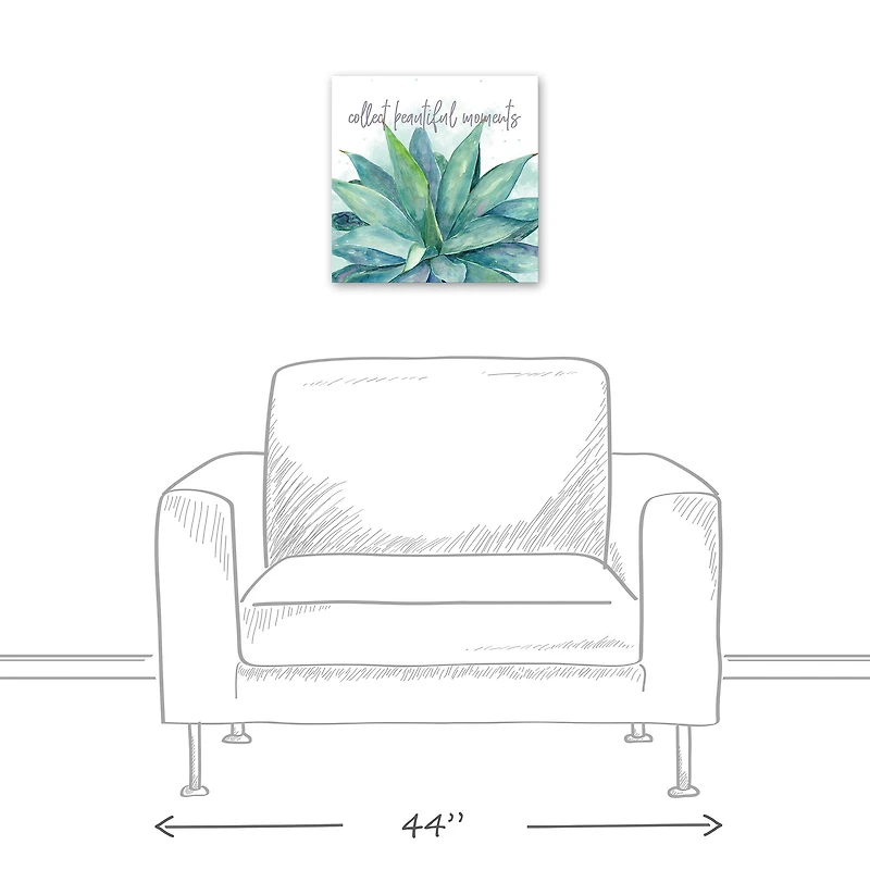 Collect Beautiful Moments 16" x 16" Canvas Wall Art