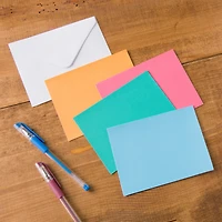 Solid Rainbow Cards & Envelopes by Recollections™, 4.25" x 5.5"