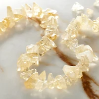 12 Pack: Citrine Amber Chip Beads by Bead Landing™