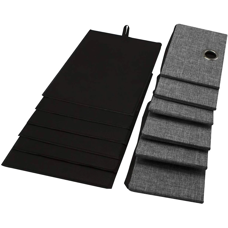 Sorbus 30" Gray Folding Bench with Drawers & Lid