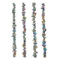 Iridescent Hematite Chip Beads by Bead Landing™