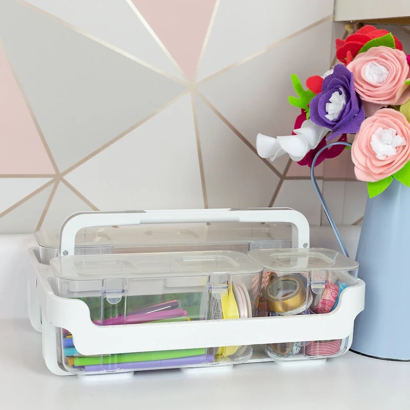 Deflecto® Caddy Organizer with Compartments