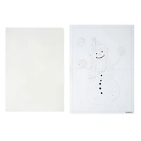 5" x 7" Snowman Paint-by-Number Acrylic Surface Kit by Artist's Loft®