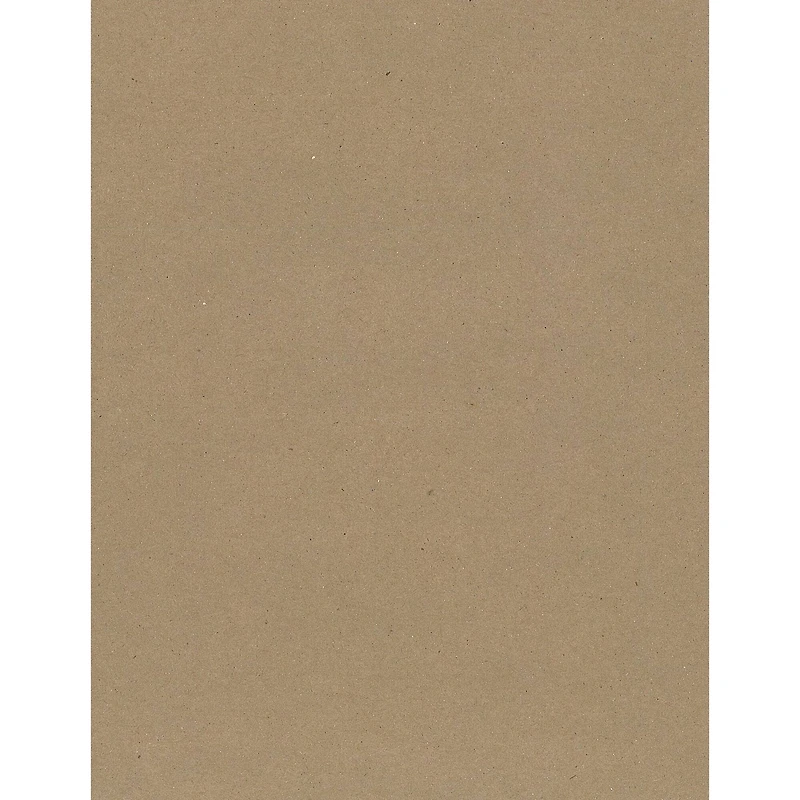 PA Paper™ Accents Natural 8.5" x 11" 1X Heavy 52pt. Chipboard, 25 Sheets
