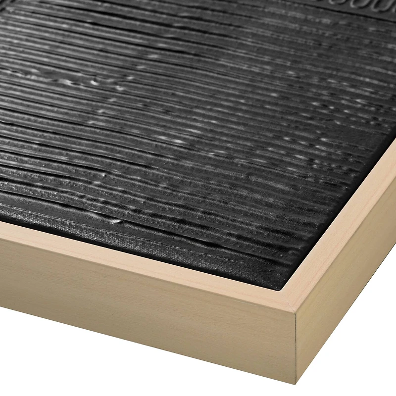 American Art Decor Shadows Over the Plains Framed Textured Print - 35" x 35"