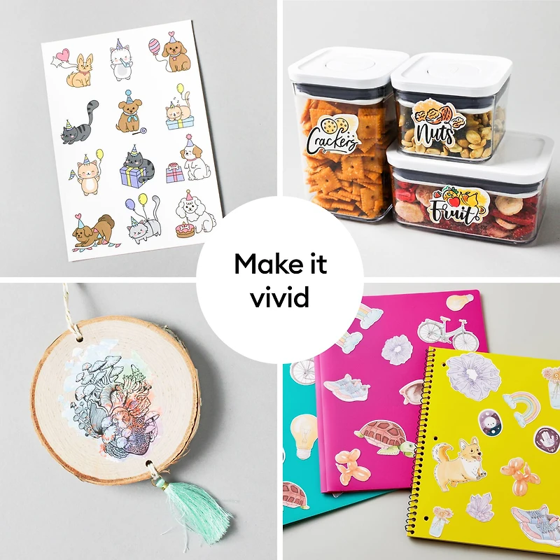 Cricut® Printable Vinyl Sheets