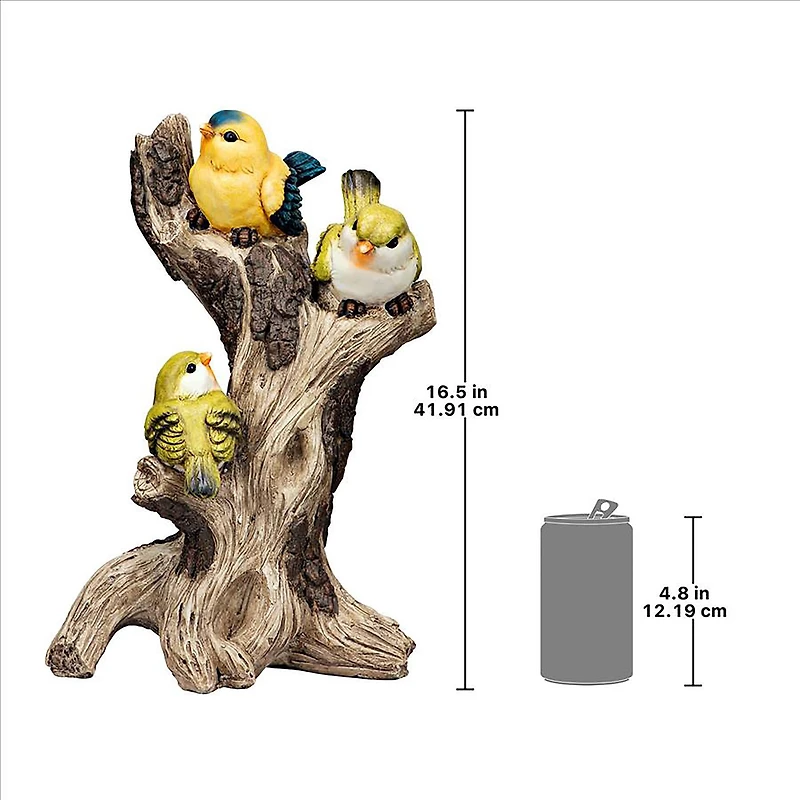 Design Toscano 16" Springtime Serenade Garden Bird Statue