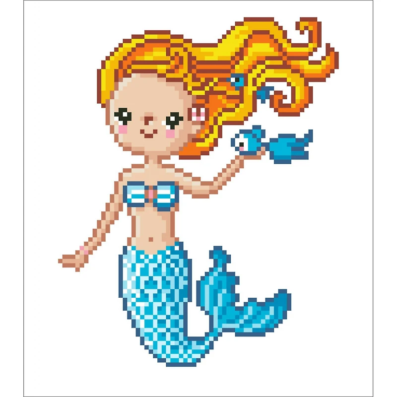 Diamond Dotz® Beginner Sweet Swimmer Diamond Painting Kit