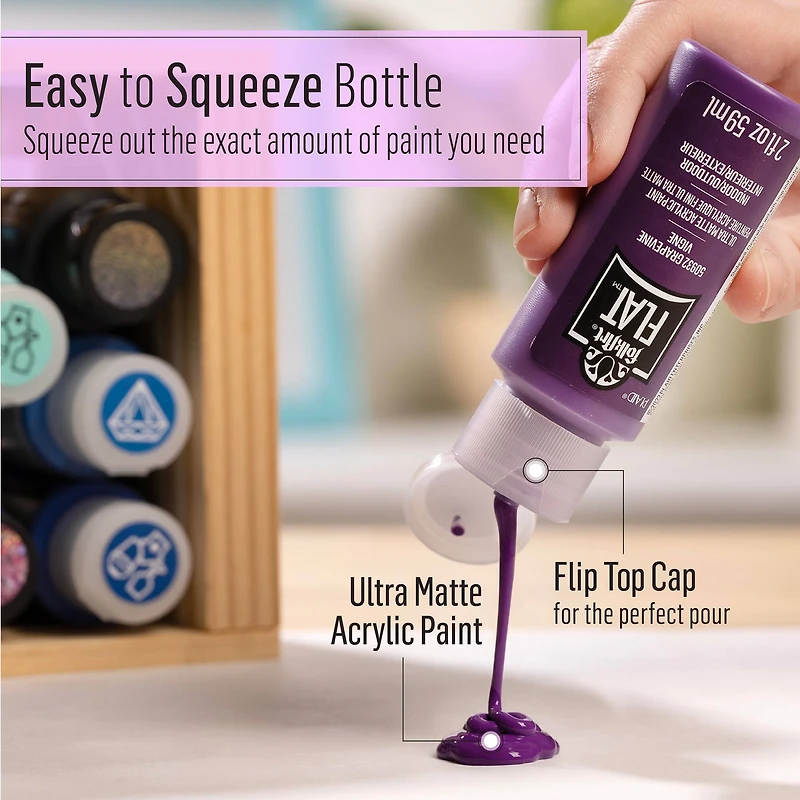 FolkArt® Flat™ Acrylic Paint