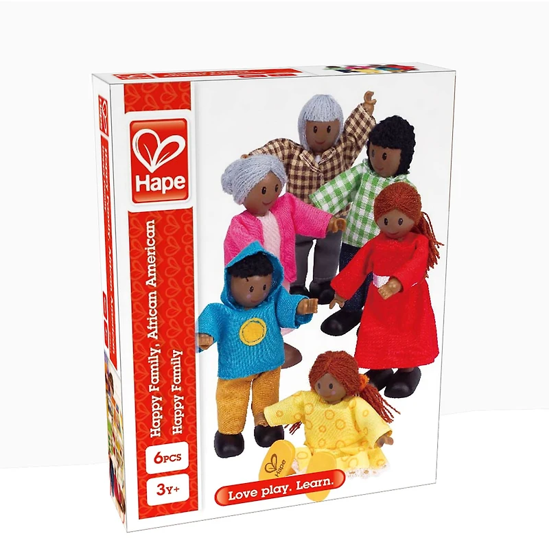 Hape Family Happy Dollhouse Set