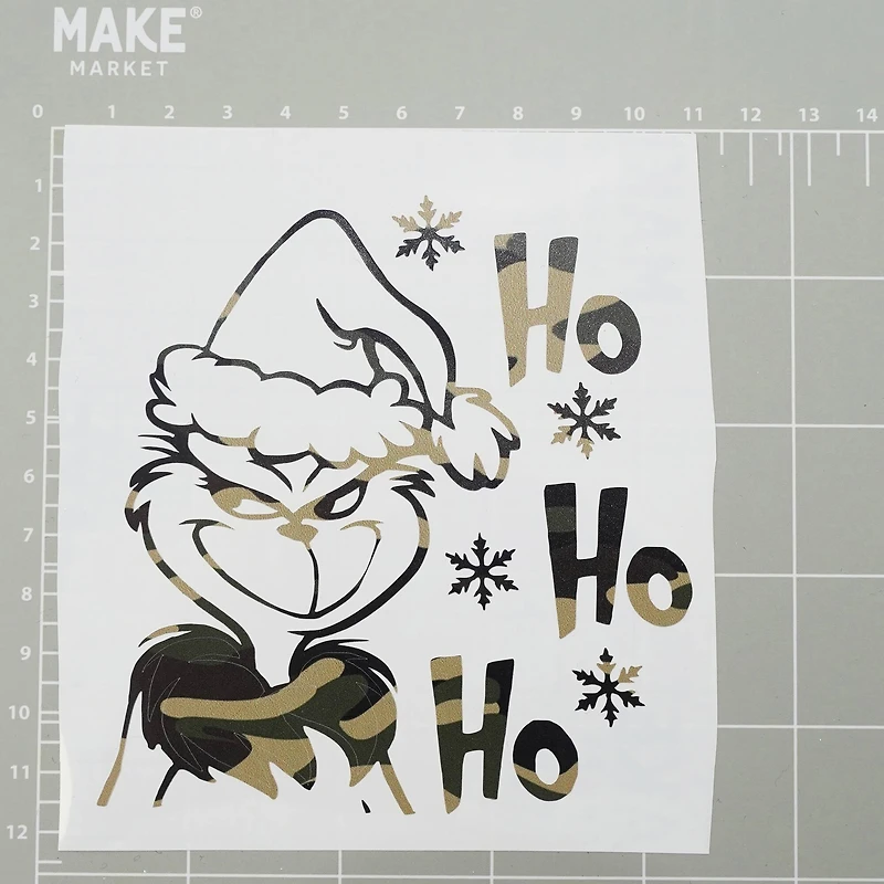 Camouflage Pattern Permanent Vinyl by Make Market®