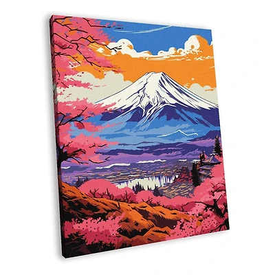 Ideyka Magical Fuji Painting by Numbers Kit