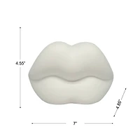 7" DIY Ceramic Lips Figurine by Make Market®