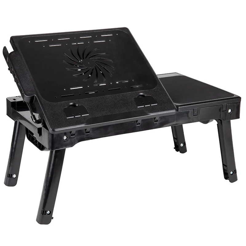 Mind Reader Cooling Laptop Desk with USB Hub, Fan & Mousepad