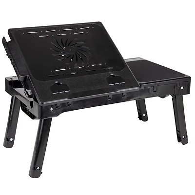 Mind Reader Cooling Laptop Desk with USB Hub, Fan & Mousepad