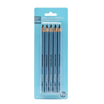 Jumbo Graphite Pencil Set by Artist's Loft™