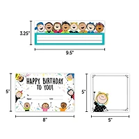 Creative Teaching Press® Stick Kids® Curated Classroom Decal Set