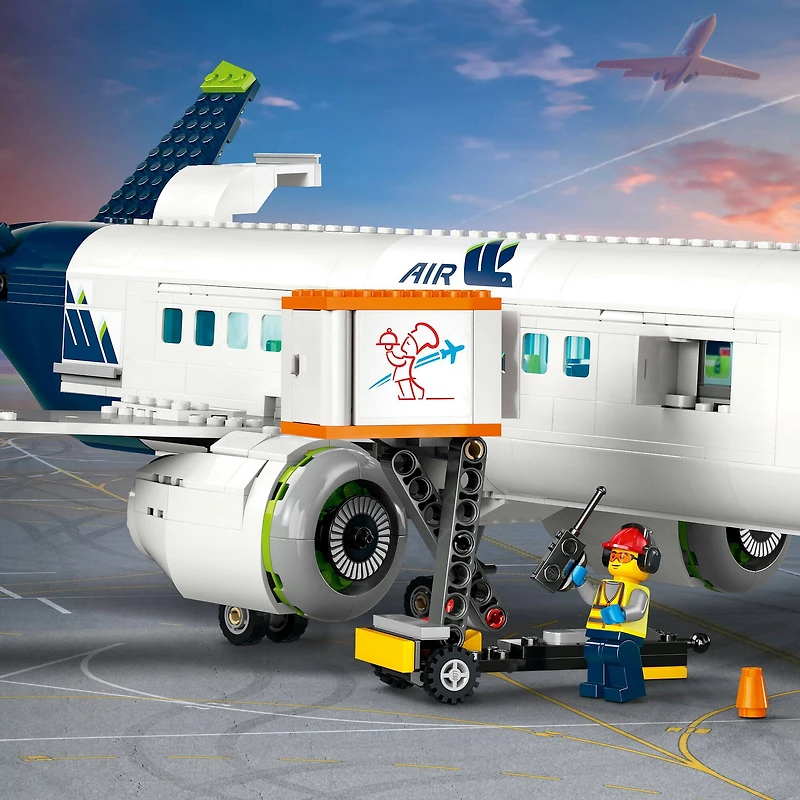 LEGO® City Passenger Airplane 60367 Building Toy Set (930 Pieces)