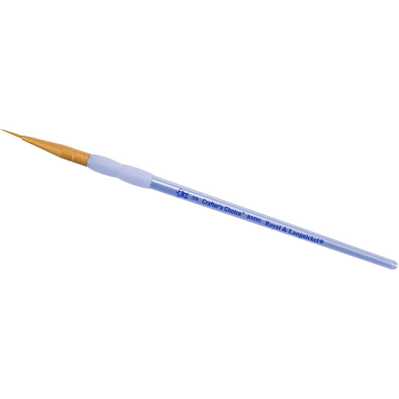 Royal & Langnickel® Crafter's Choice™ Gold Taklon Detail Brush Set