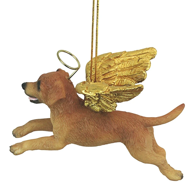 Design Toscano Honor the Pooch Golden Retriever Holiday Dog Angel Ornament