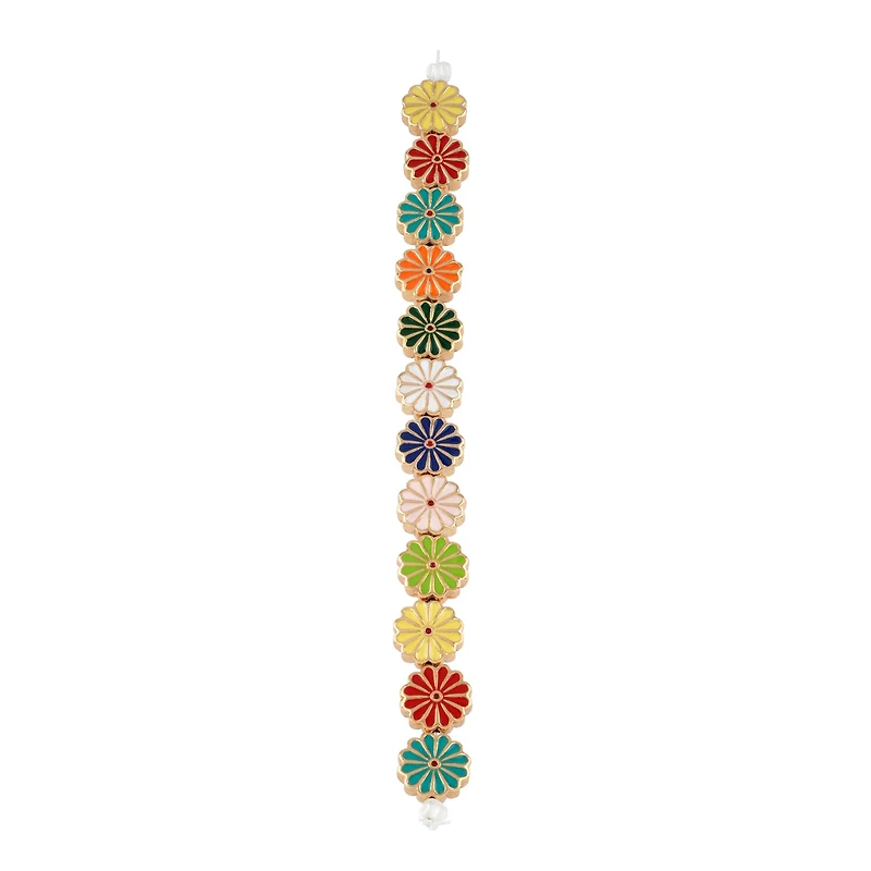 Mixed Daisy Beads, 12mm by Bead Landing™
