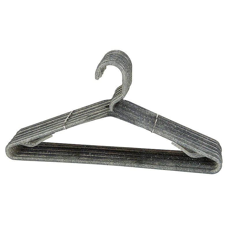 Simplify Grey Granite Look Design Hangers, 10ct.