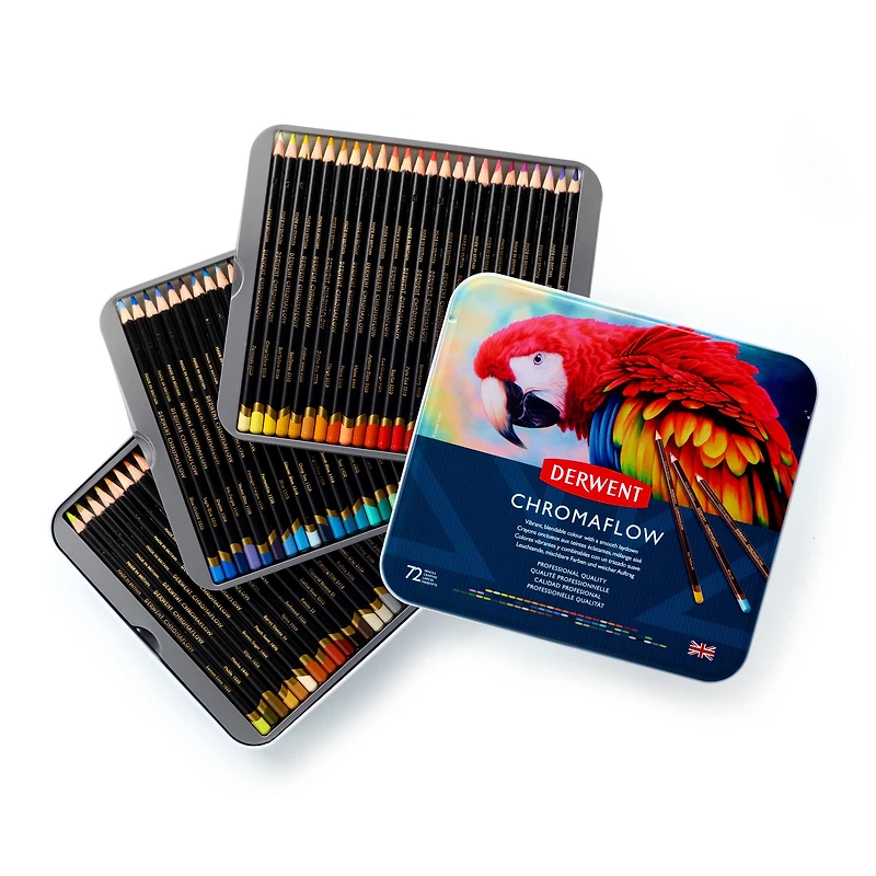 Derwent® Chromaflow 72-Pencil Set