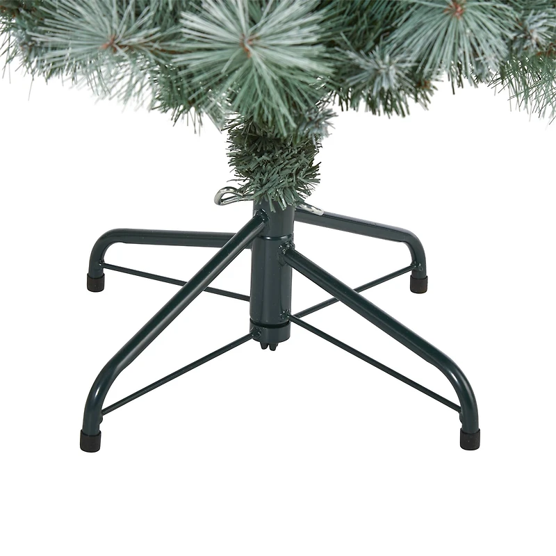 4ft. Pre-Lit British Columbia Mountain Pine Artificial Christmas Tree, Clear LED Lights