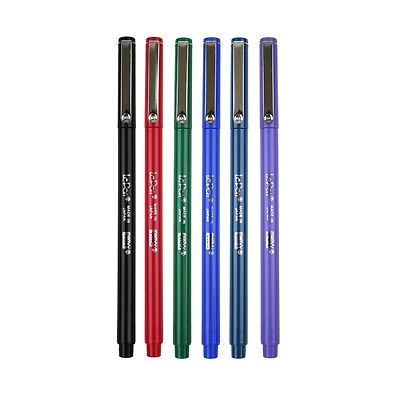 Marvy® Uchida LePen® Extra Fine 6 Color Primary Pen Set