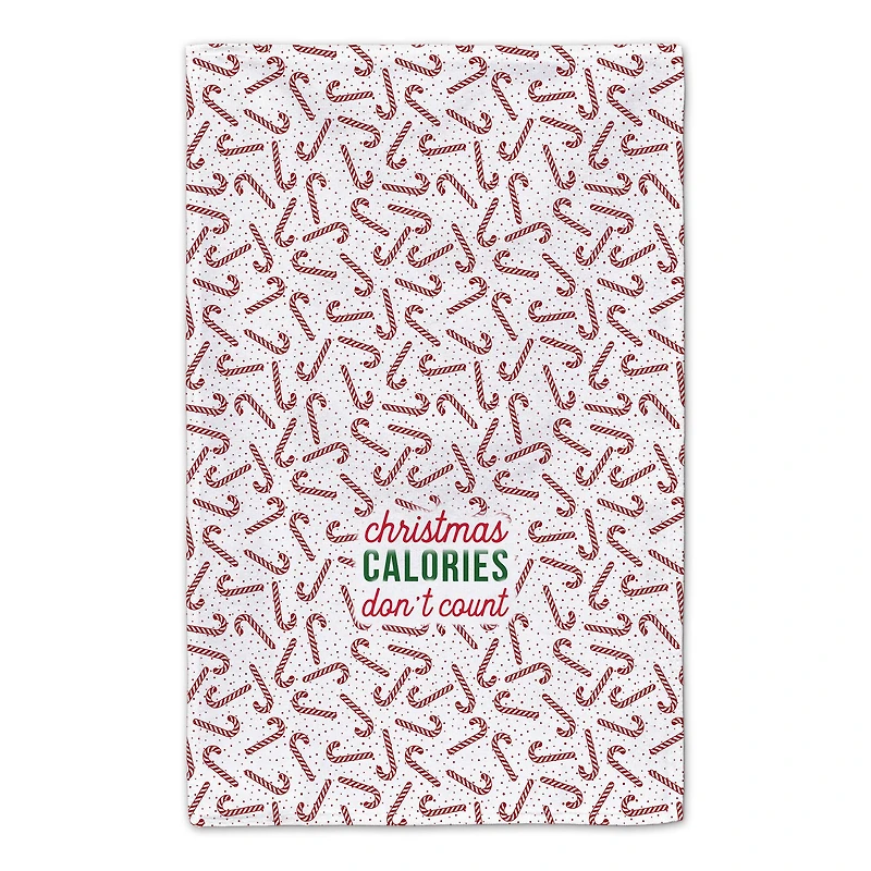 Christmas Calories Don't Count Tea Towel Set