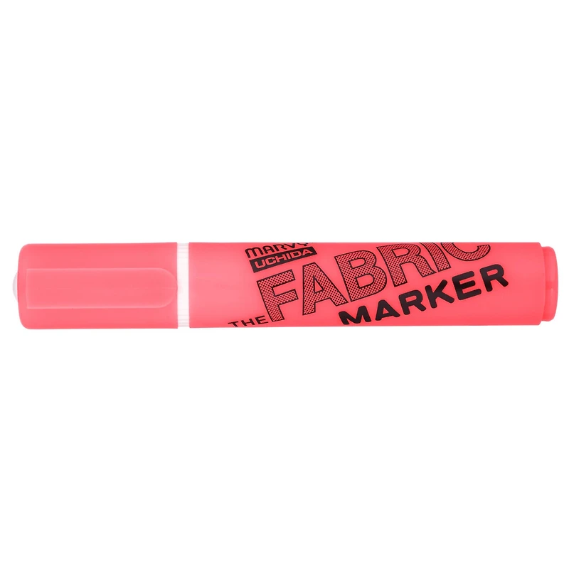 Marvy® Uchida Broad Fluorescent Pink Fabric Marker