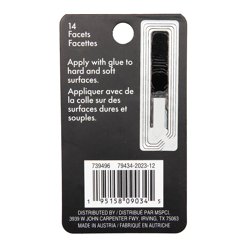 Crystal & Light Siam Heart Glue-On Austrian Crystal Mix by Bead Landing™, 10ct.
