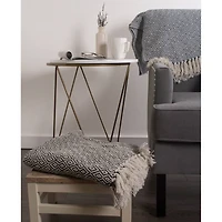 DII® French Blue Double Diamond Throw