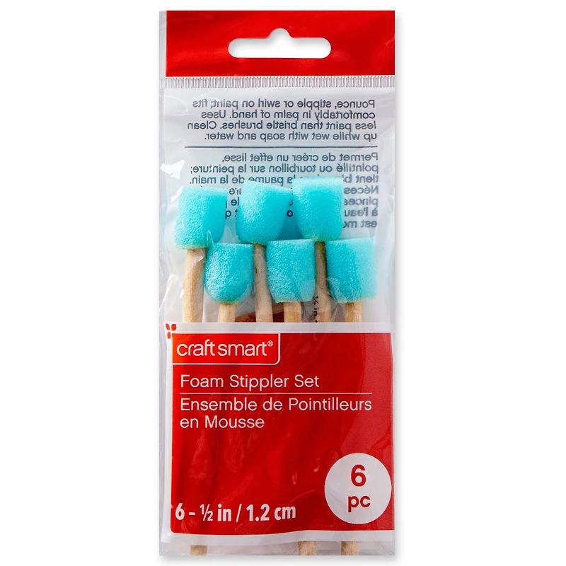 1/2" Foam Stippler Set by Craft Smart®