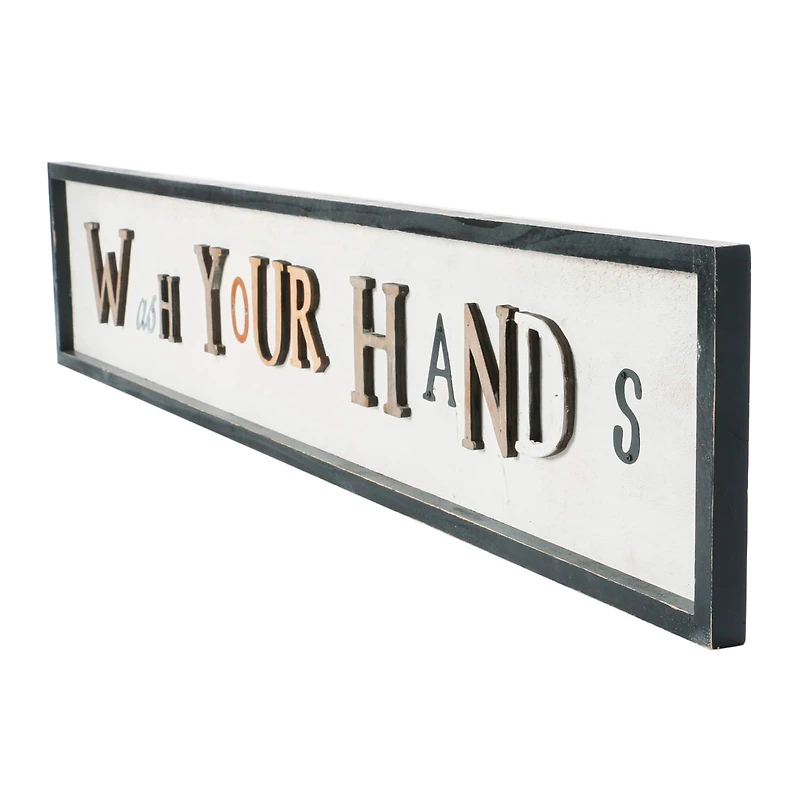 Hello Honey® Wash Your Hands Wall Décor Sign