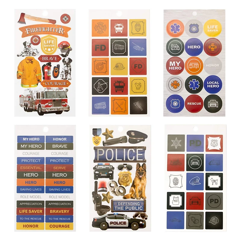 First Responder Stickers by Recollections™