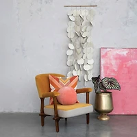 Hello Honey® Cream Handmade Paper Mache Wall Hanging