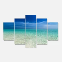 Designart - Turquoise Ocean Under Blue Sky