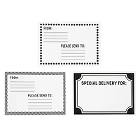 Black Address Labels by Celebrate It™