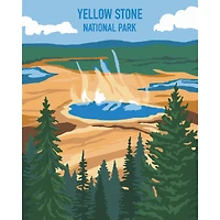Yellowstone Paint-by-Number Kit by Artist's Loft®