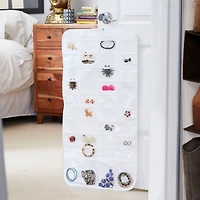 Household Essentials 35" Double-Sided Hanging Jewelry Organizer