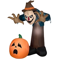 7.5ft. Airblown® Inflatable Giant Animated Halloween Scarecrow