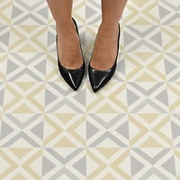 FloorPops Isosceles Peel & Stick Floor Tiles