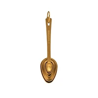 Hello Honey® Gold Stainless Steel Measuring Spoon Set