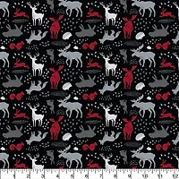 Emma & Mila® Hudson Collection Forest Animal Precut Cotton Fabric, 4ct.