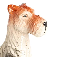 Hello Honey® 5.75" Jack Russell Terrier Cast Metal Bookend Set