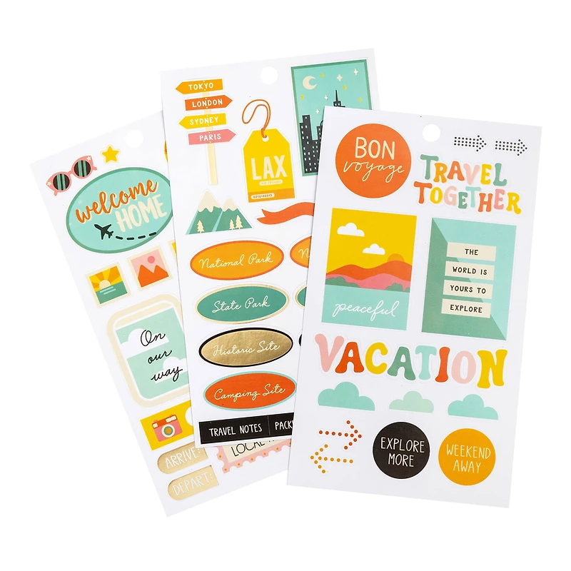 Wanderlust Stickers by Recollections™