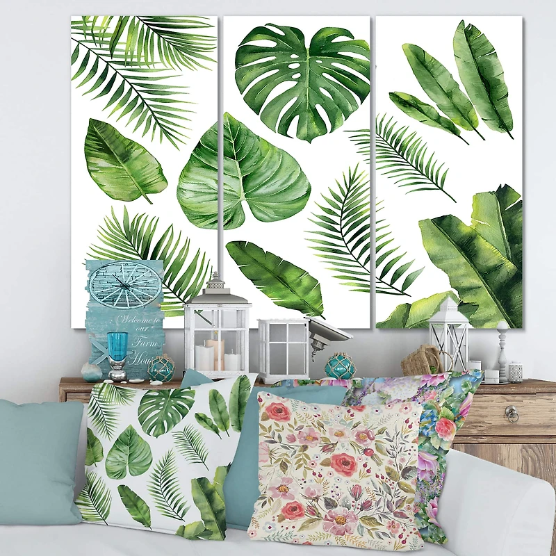 Designart - Tropical Leaf Of Monstera V